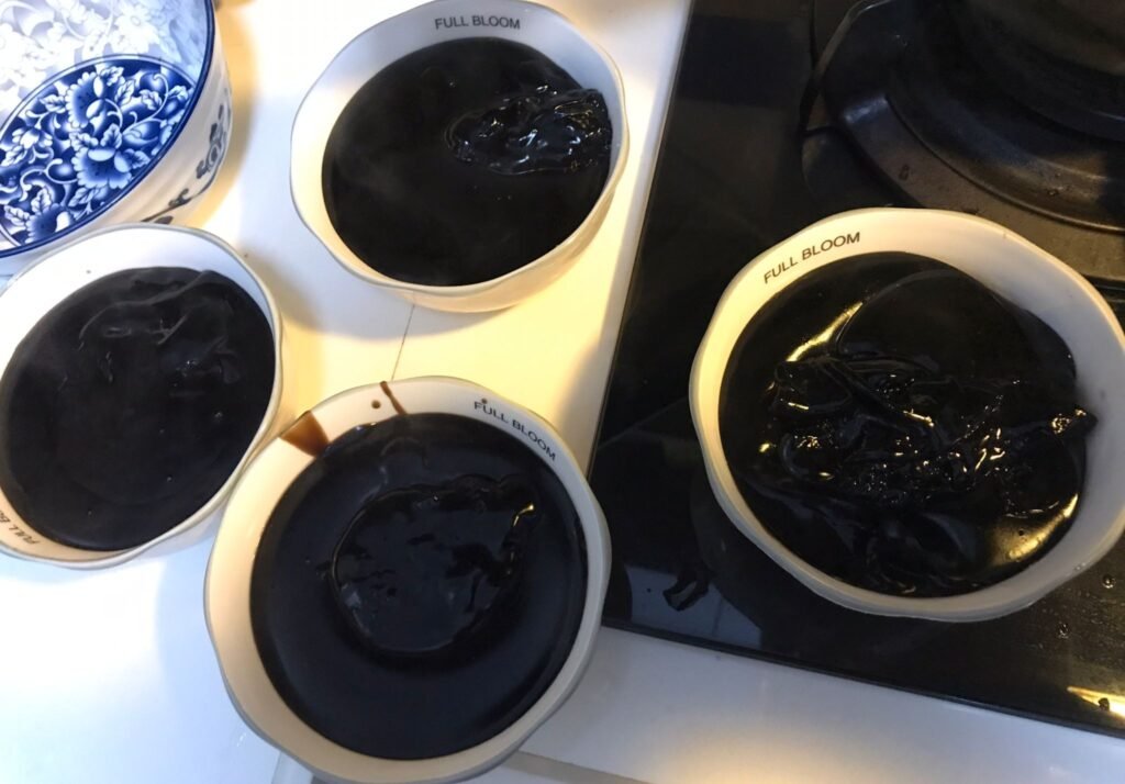 分裝好的龜苓膏