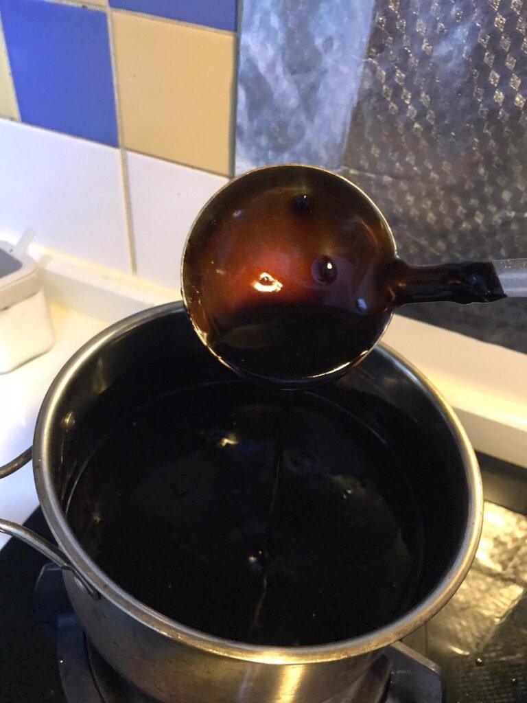 最終凝結成一整塊