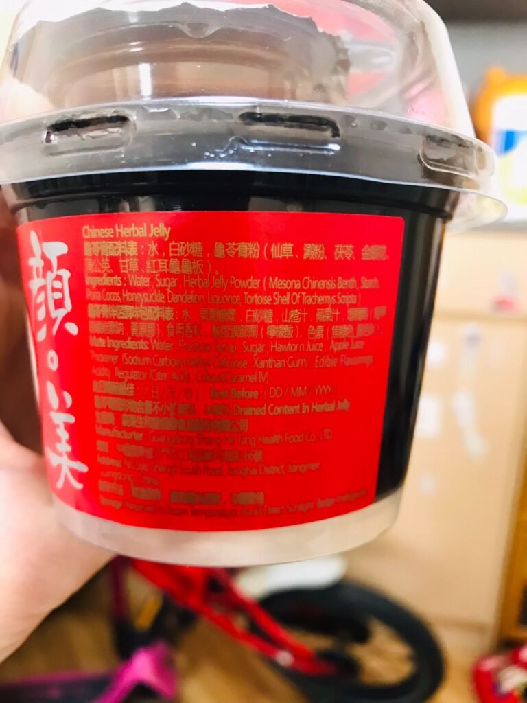 生和堂龜苓膏（原味）成分表