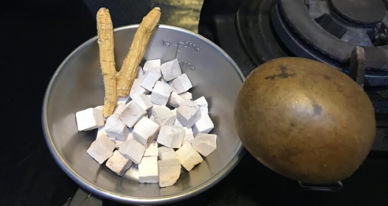 羅漢果、茯苓、花旗參茶材料